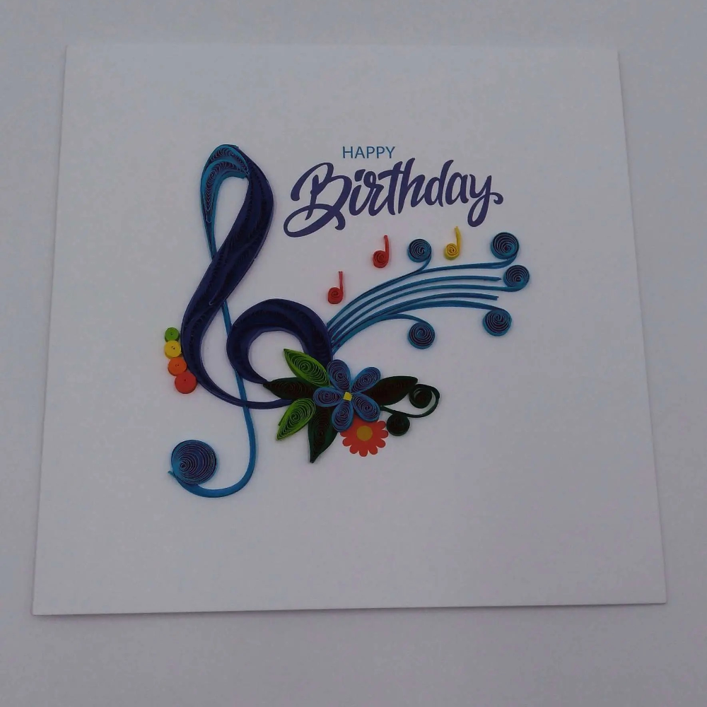 Carte, Les Petits Pétales "N°14C Happy Birthday