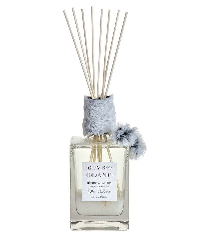 Parfum à bâtons 400ml Givre Blanc, Amélie et Mélanie