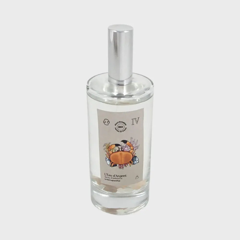 Cancer, Spray d’Ambiance et Pierres de Lune, L'eau d'Argent