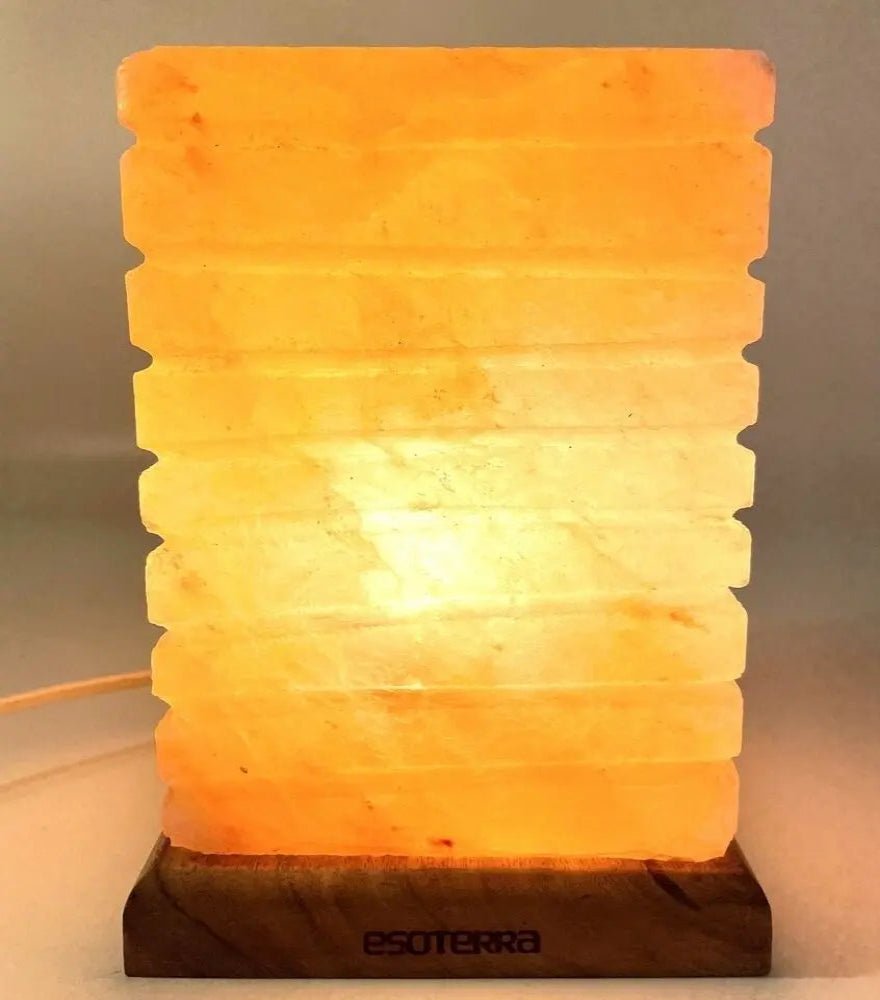 Lampe de Sel Himalaya Rectangle strié 5KG