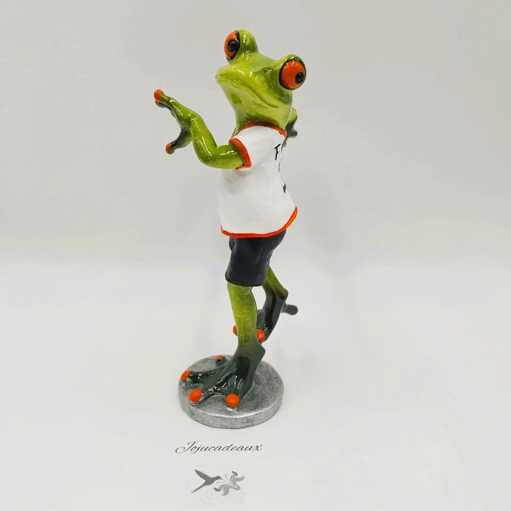 Grenouille Handballeur en résine 17CM