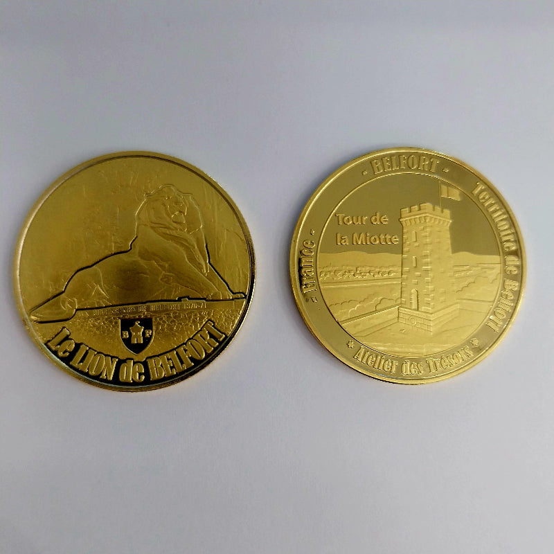 Pièce souvenir de la ville de Belfort "600 exemplaires"