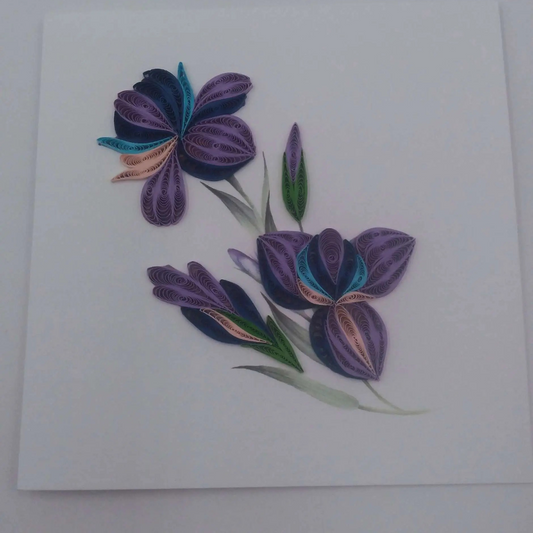 Carte, Les Petits Pétales "N°29A" Fleurs