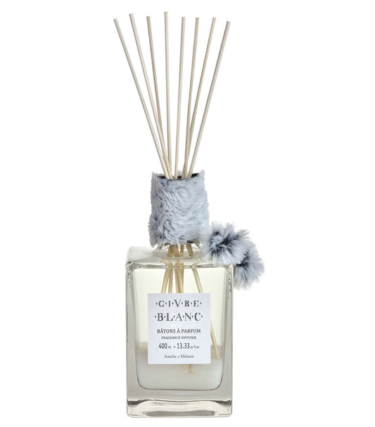 Parfum à bâtons 400ml Givre Blanc, Amélie et Mélanie