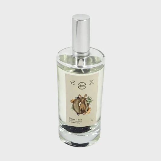 Capricorne, Spray d’Ambiance et Pierres Onyx, Fleurs d'eau