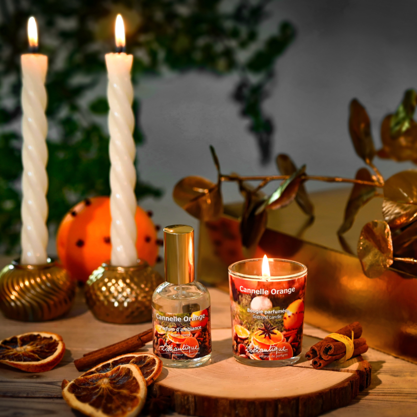 Coffret cadeau CANNELLE ORANGE Lothantique - Cannelle Orange