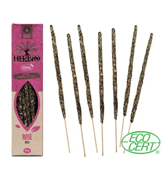 Encens Fragrances & Sens à la Rose 8 batônnets 20g