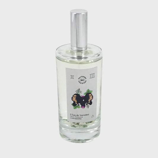 Gémeaux – Spray d’Ambiance et Pierres Agathe Mousse, L'eau de Verveine