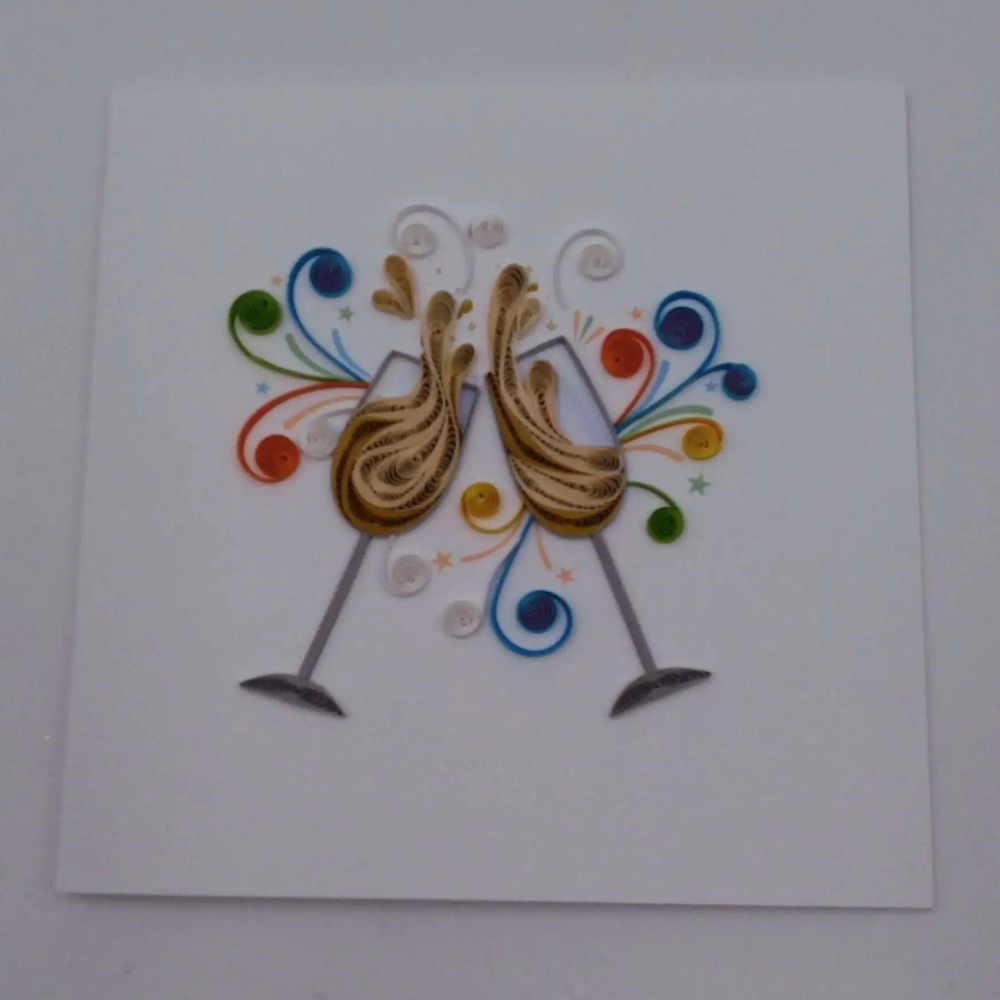 Carte, Les Petits Pétales "N°33D" Union