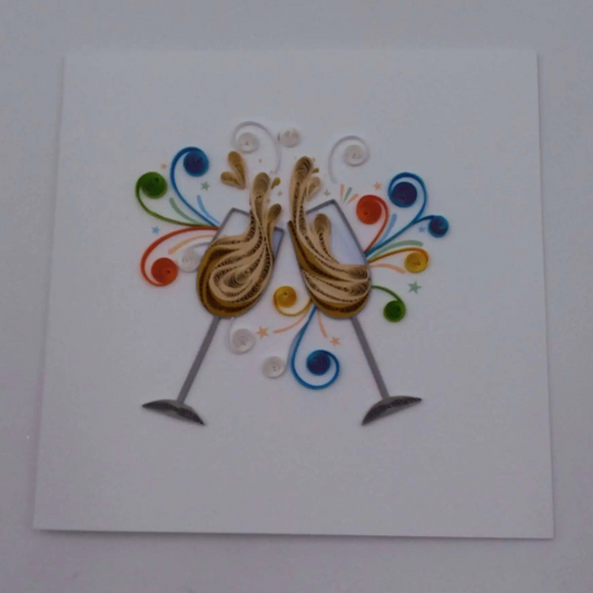 Carte, Les Petits Pétales "N°33D" Union