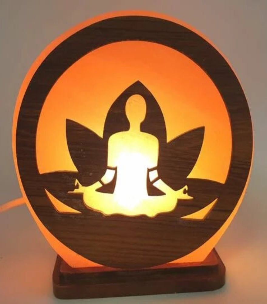 Lampe de Sel Yoga Méditation 5KG