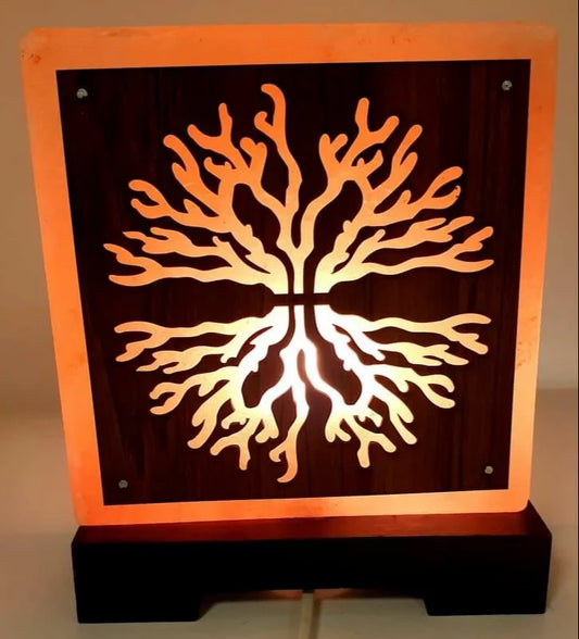 Lampe de Sel Double Arbre de Vie 5KG