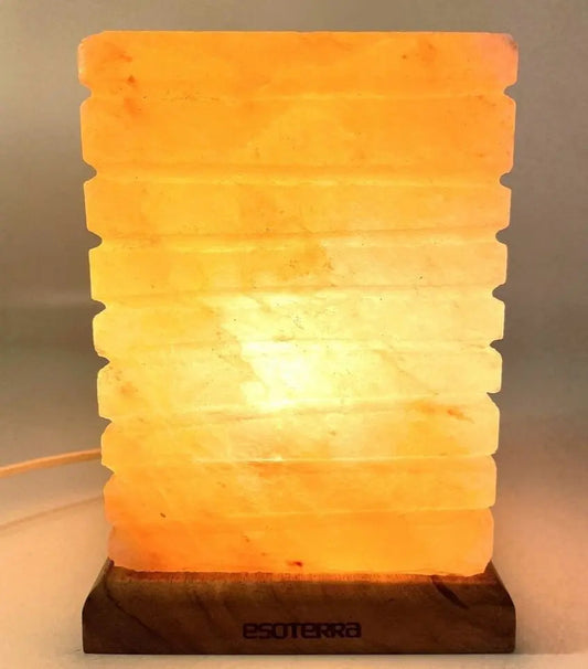 Lampe de Sel Himalaya Rectangle strié 5KG