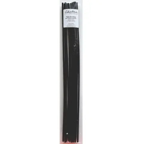 Rotins noirs 40 cm / diam, 4mn