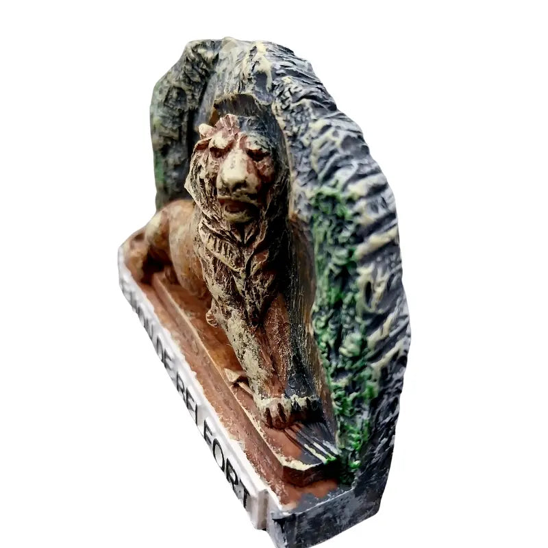 Magnet en relief Lion de Belfort