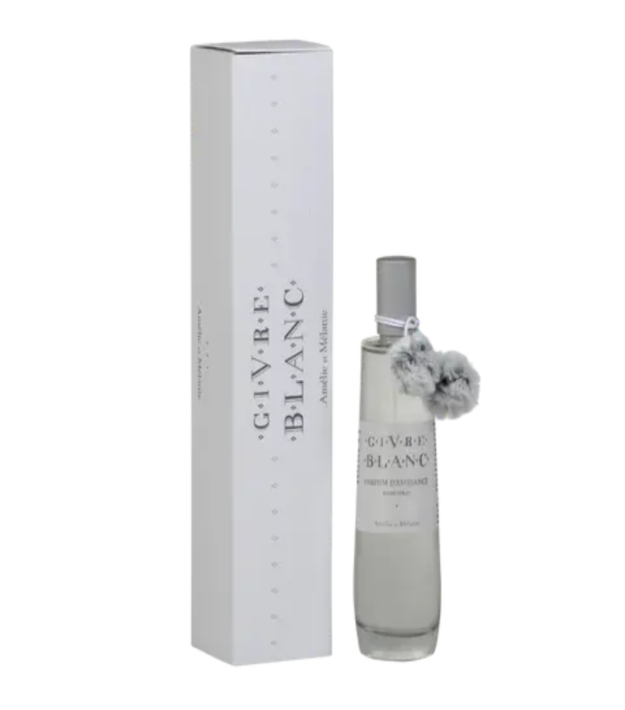 Parfum d’ambiance 100ml Givre Blanc, Amélie et Mélanie
