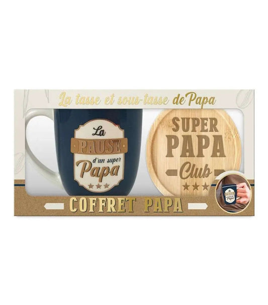 Coffret tasse la pause de Papa
