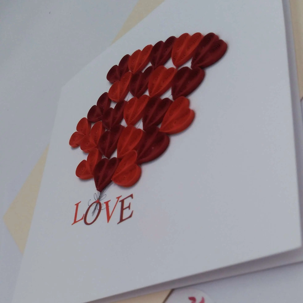 Carte, Les Petits Pétales "N°25C Love