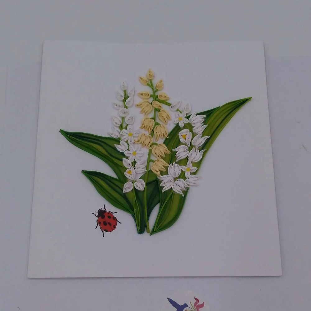 Carte, Les Petits Pétales "N°25 01 Bouquet de Muguets