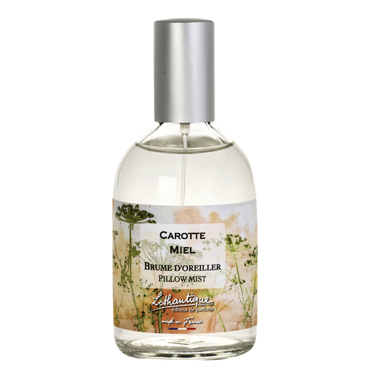 Brume d'oreiller CAROTTE MIEL, Jardin d'aquarelles, Lothantique.