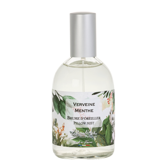Brume d'oreiller VERVEINE MENTHE, Jardin d'aquarelles, Lothantique.