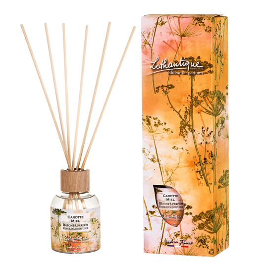 Bâtons à parfum CAROTTE MIEL, Jardin d'aquarelles, Lothantique.