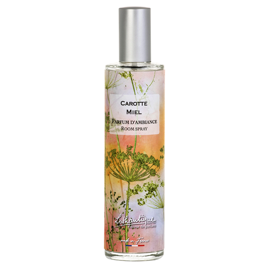 Parfum d'ambiance CAROTTE MIEL, Jardin d'aquarelles, Lothantique.