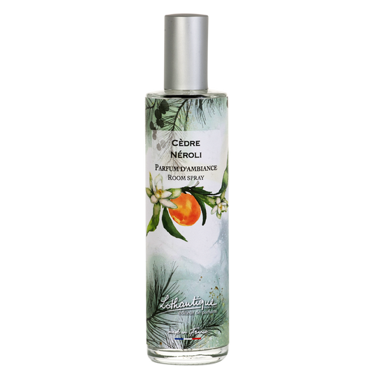 Parfum d'ambiance CEDRE NEROLI - Jardin d'aquarelles - Lothantique