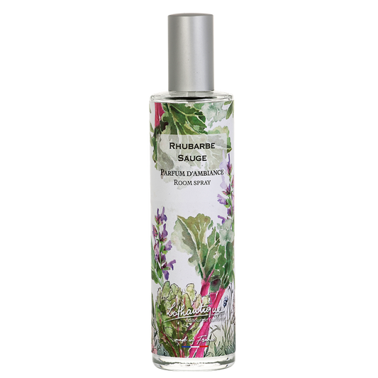 Parfum d'ambiance RHUBARBE SAUGE, Jardin d'aquarelles, Lothantique
