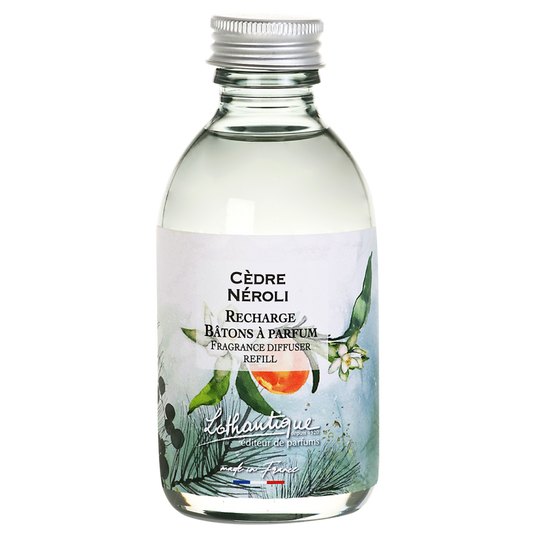 Recharge bâtons CEDRE NEROLI Jardin d’aquarelles Lothantique