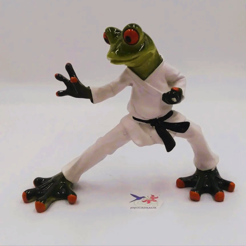 Grenouille Karatéka 15 CM