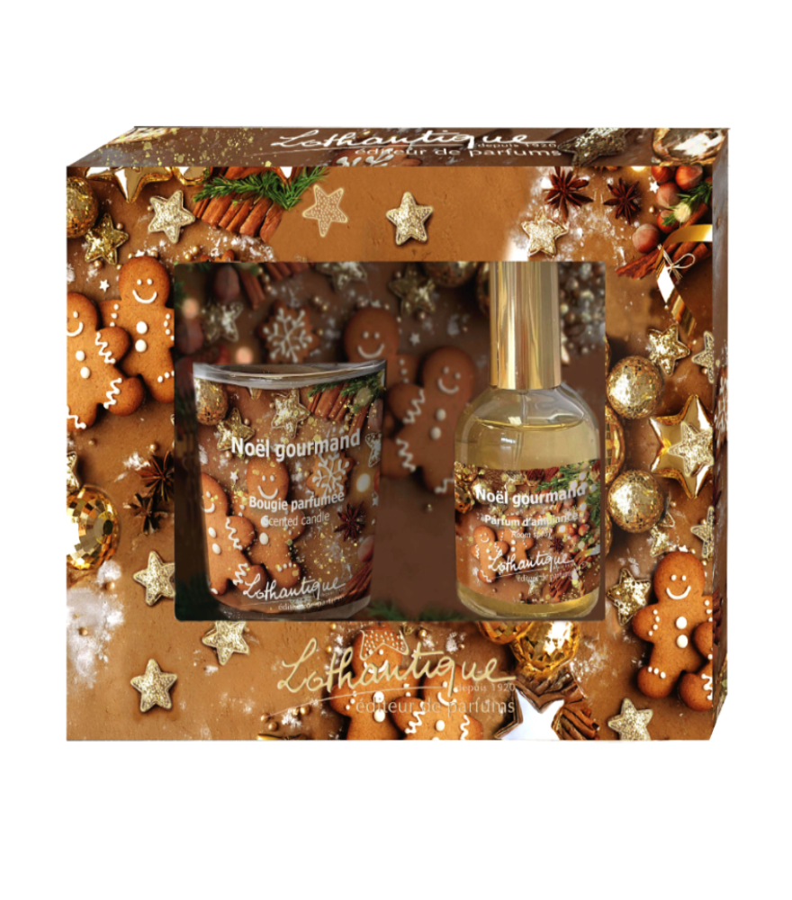 Coffret Cadeau BISCUIT & VANILLE Lothantique -Noel Gourmand