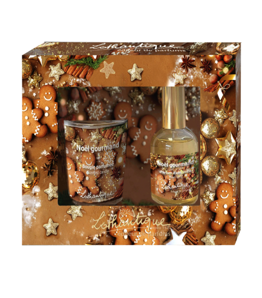 Coffret Cadeau BISCUIT & VANILLE Lothantique -Noel Gourmand