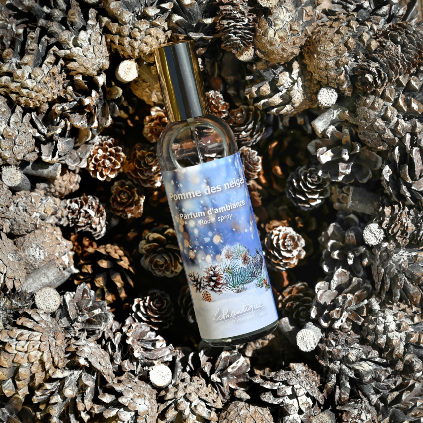 Parfum d'ambiance 100ml AMANDE ET FEVE TONKA Lothantique - Pomme des neiges