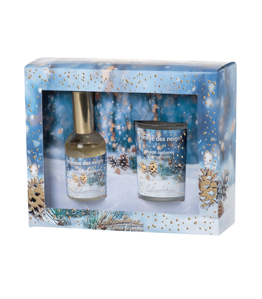 Coffret cadeau AMANDE ET TONKA Lothantique - Pomme des neiges