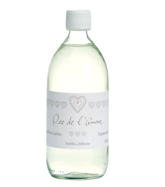 Recharge Parfum à bâtons 500ml Que de l'Amour, Amélie et Mélanie