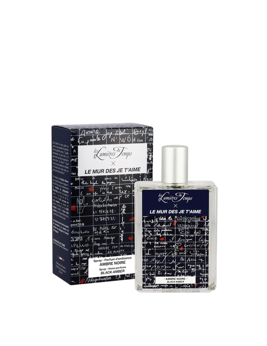 Spray d'Intérieur Le mur des je t'aime 100 ml Ambre Noire