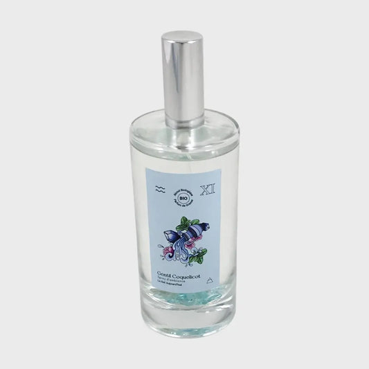 Verseau, Spray d’Ambiance et Pierres Aigue Marine, Gentil Coquelicot
