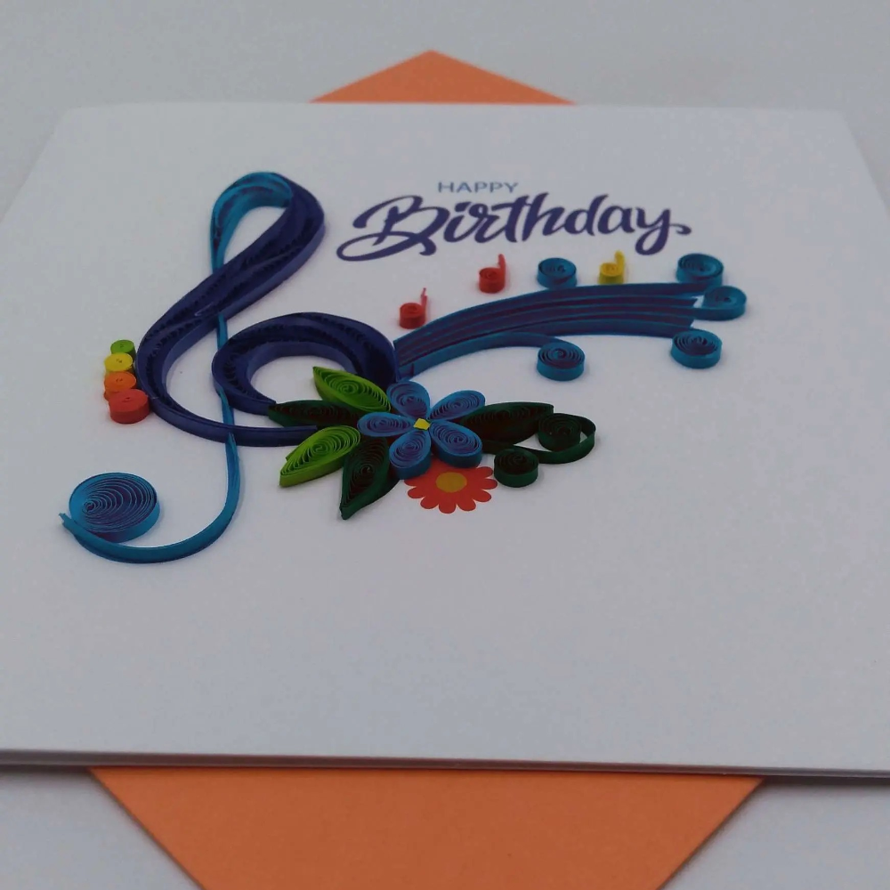 Carte, Les Petits Pétales "N°14C Happy Birthday