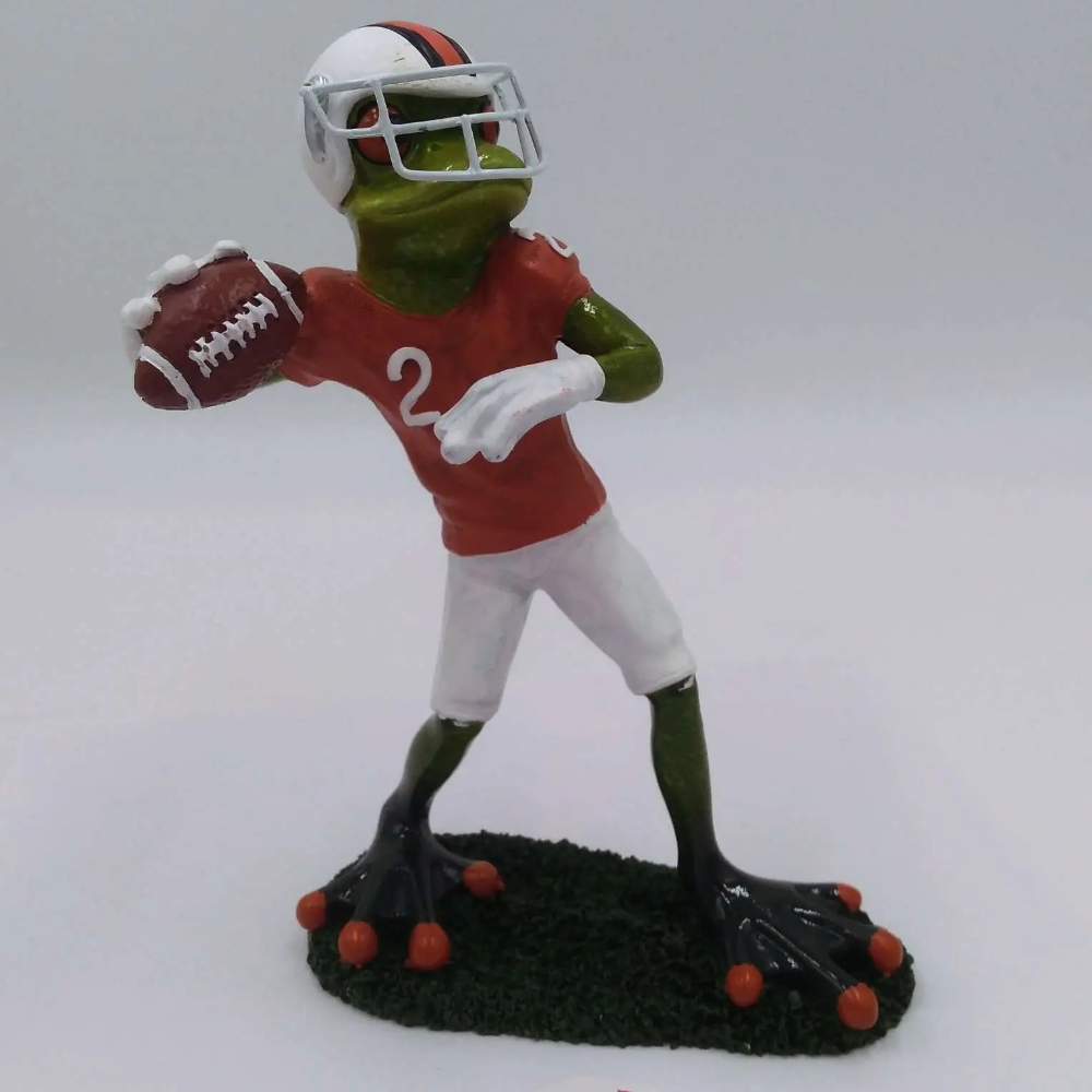 Grenouille Footballeur Américain 17 CM