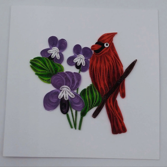 Les Petits Pétales "N°16A" Oiseaux